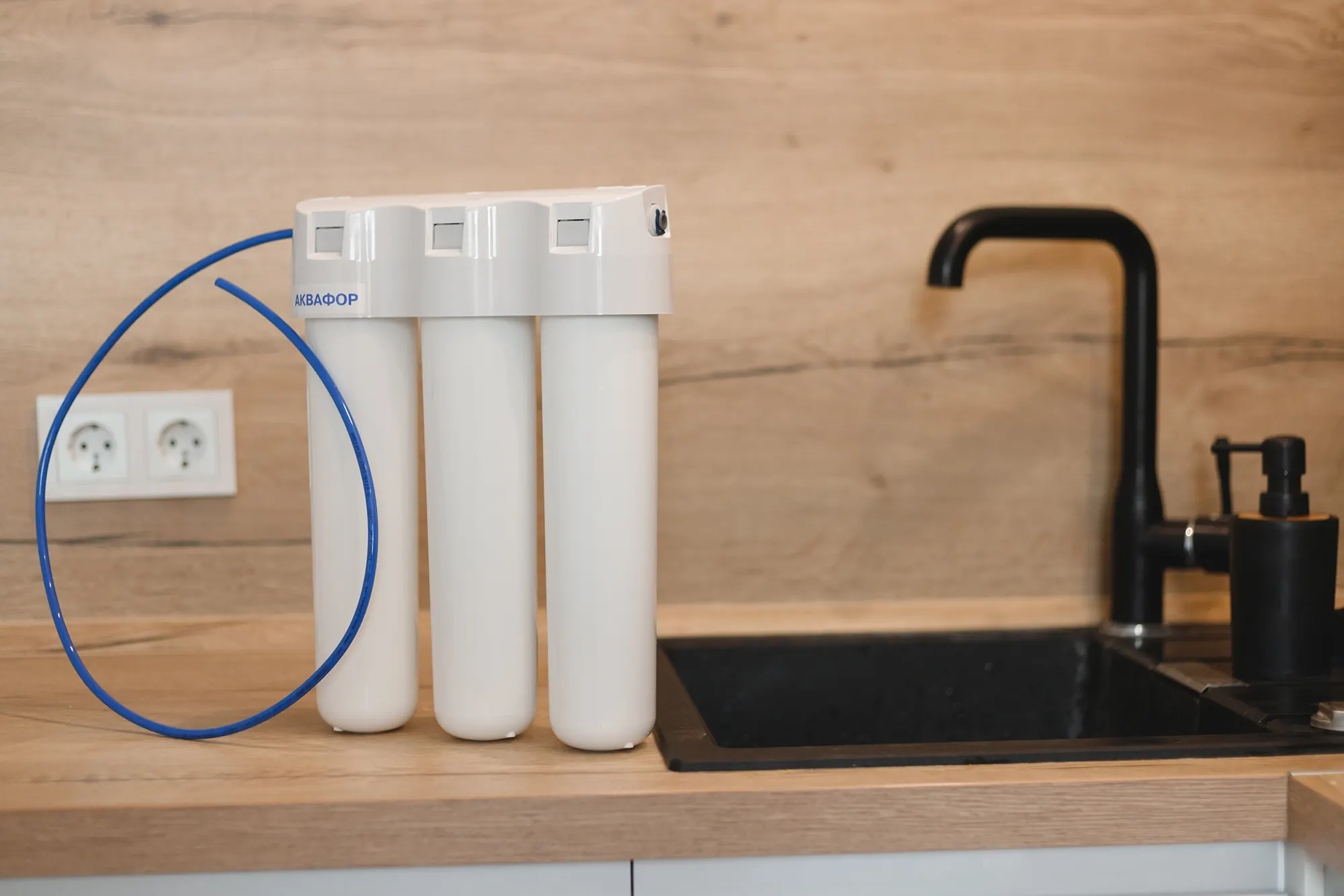 Installation adoucisseur d'eau